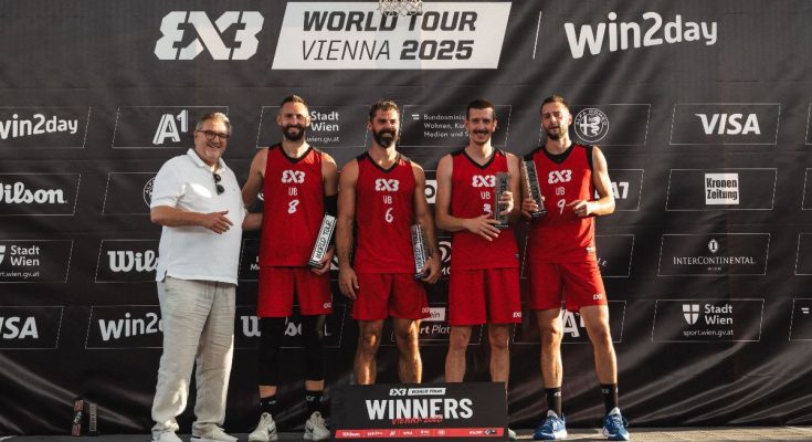 Ub (SRB) made it two in a row, defeating Baskets Bonn Telekom (GER) 19 - 15 to win the FIBA 3x3 World Tour Vienna 2025 on June 15.